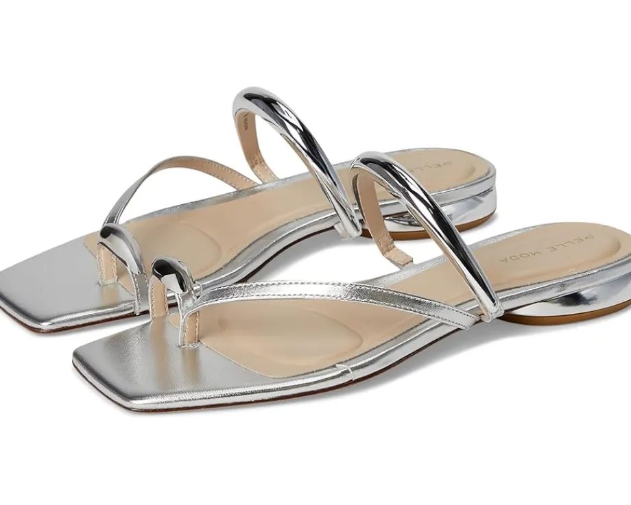 Pelle Moda Ondra Slide Silver Discount
