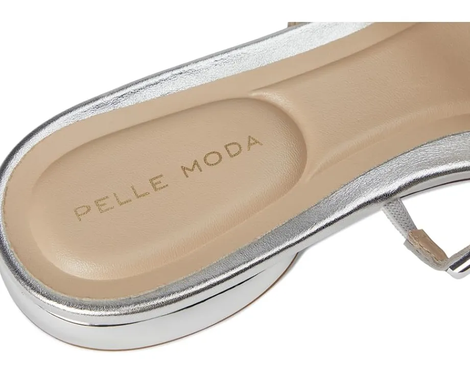 Pelle Moda Ondra Slide Silver Discount