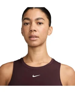 Nike One Classic Dri-FIT Tank Top Burgundy Crush Discount