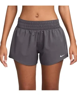 Women Nike One Dri-FIT Mid-Rise 3" Brief-lined Shorts