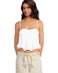 Free People One True Love Tank Optic White Best
