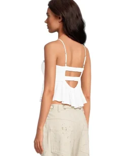 Free People One True Love Tank Optic White Best