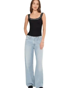 Free People Only You Tank Black Online