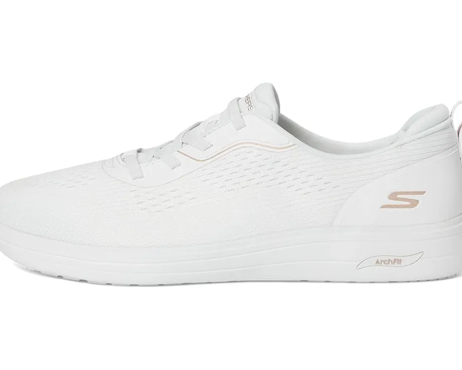 SKECHERS On-the-go Arch Fit Inspire Sneaker White/Gold New