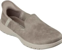 SKECHERS On-The-Go Flex - Captivating Hands Free Slip-Ins Taupe Sale
