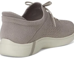 SKECHERS On-The-Go Hands Free Slip-ins Swift w/ Knit Fit Taupe New