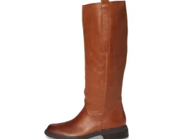 Naturalizer Ontime Knee High Boots English Tea Brown Leather Hot