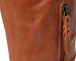 Naturalizer Ontime Knee High Boots English Tea Brown Leather Hot