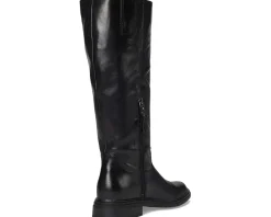 Naturalizer Ontime Knee High Boots Black Leather