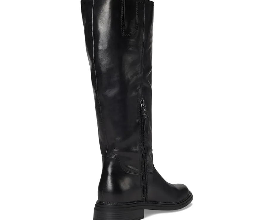 Naturalizer Ontime Knee High Boots Black Leather