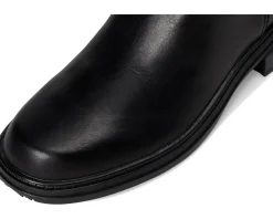 Naturalizer Ontime Narrow Calf Knee High Boots Black Leather Best