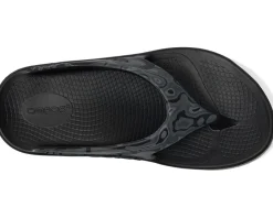 OOFOS Ooriginal Sport Thong Black Water Camo Best
