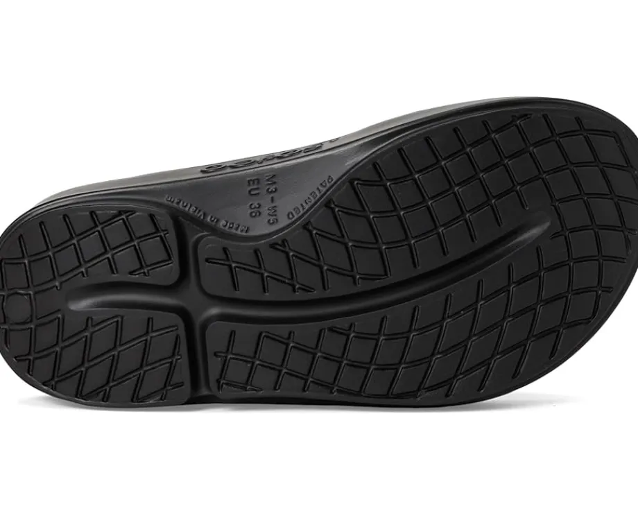 OOFOS Ooriginal Sport Thong Black Water Camo Best