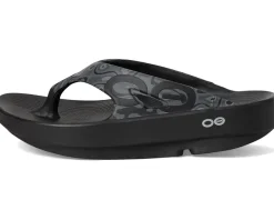 OOFOS Ooriginal Sport Thong Black Water Camo Best