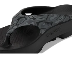 OOFOS Ooriginal Sport Thong Black Water Camo Best