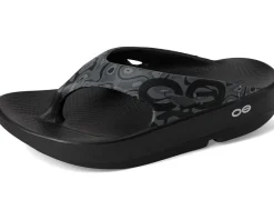 OOFOS Ooriginal Sport Thong Black Water Camo Best