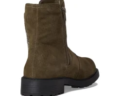 Clarks Opal Sky Dark Olive Suede New