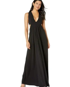 Women JILL JILL STUART Open Back Deep V Gown