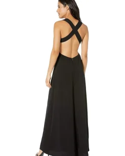 Women JILL JILL STUART Open Back Deep V Gown