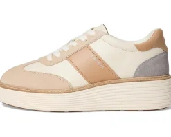 Cole Haan Originalgrand Max Platform Sneakers Ivory/Tuscan Sand Suede Sale