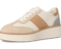 Cole Haan Originalgrand Max Platform Sneakers Ivory/Tuscan Sand Suede Sale
