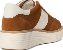 Cole Haan Originalgrand Max Platform Sneakers Tobacco Suede/Ivory Leather Best