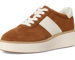 Cole Haan Originalgrand Max Platform Sneakers Tobacco Suede/Ivory Leather Best