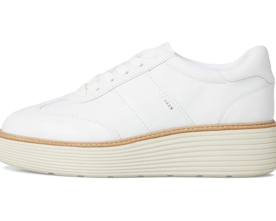 Cole Haan Originalgrand Max Platform Sneakers White Leather