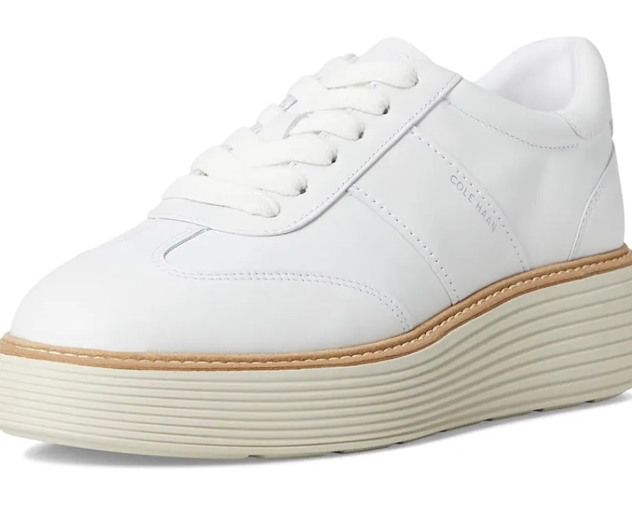 Cole Haan Originalgrand Max Platform Sneakers White Leather