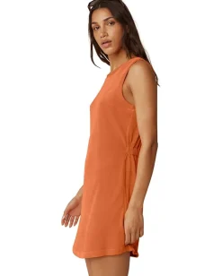 Beyond Yoga Out Of Town Dress Orange Dream Best