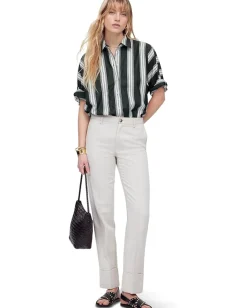 Women Madewell Oversized Short Sleeve Shirt