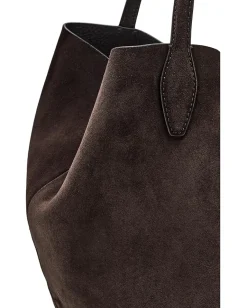 Madewell Oversized Soft Grain Shopper - Suede Dark Carob Clearance