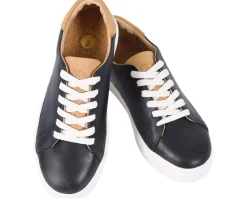 Revitalign Pacific Leather Sneaker Black Hot