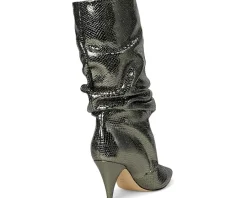 Marc Fisher LTD Paityn Pewter Snake Leather