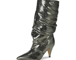 Marc Fisher LTD Paityn Pewter Snake Leather