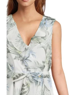 Women Tommy Bahama Palisade Palms Short Sleeve Maxi Dress