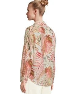 Tommy Bahama Palm Canyon Long Sleeve Relaxed Shirt Coconut Discount