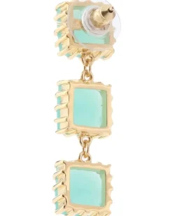 Women Kate Spade New York Palm Pearls Linear Earrings