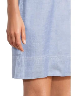 Tommy Bahama Palm-A-Dora Split Neck Dress Buccaneer Blue Online