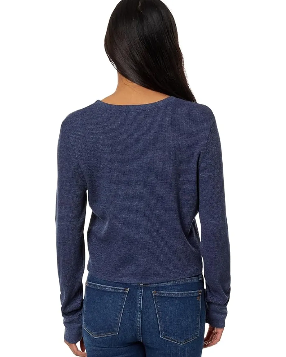 Women Michael Stars Palmer Crop Crew Tee