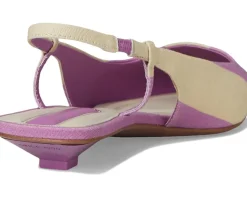 Franco Sarto Palmira Orchid Purple Stripe Fabric New