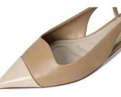 Franco Sarto Palmira Latte Beige Leather New