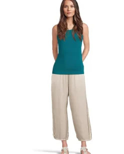 Michael Stars Paloma Wide Binding Tank Lagoon Sale