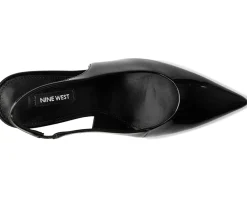 Nine West Palomma Black Patent New