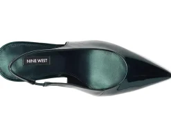 Nine West Palomma Teal Mirror Metallic Clearance