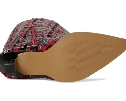 Blue by Betsey Johnson Pamella Red Plaid Clearance