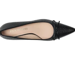 Jack Rogers Pammi Pump Black/Black Outlet