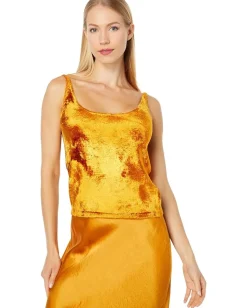 Vince Panne Sweater Cami Gold Sap New