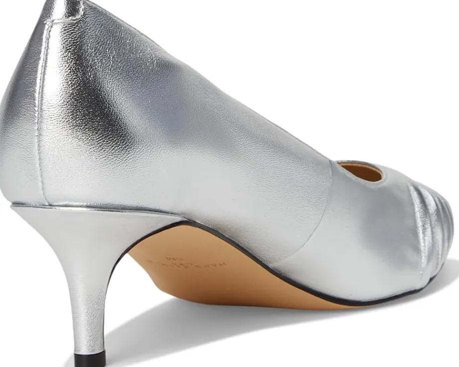 Marc Fisher LTD Paria Silver Leather Discount