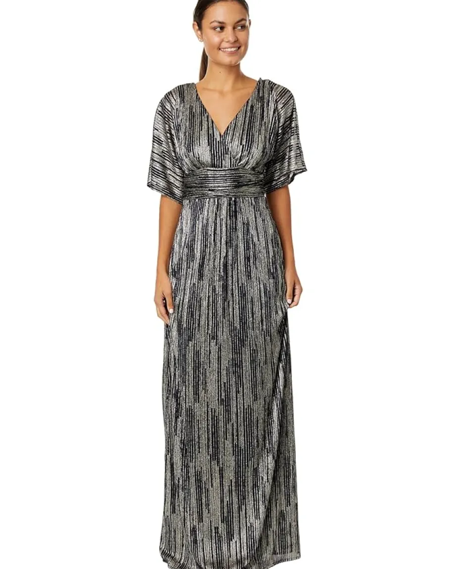 Women Lilly Pulitzer Parigi Elbow Sleeve Maxi